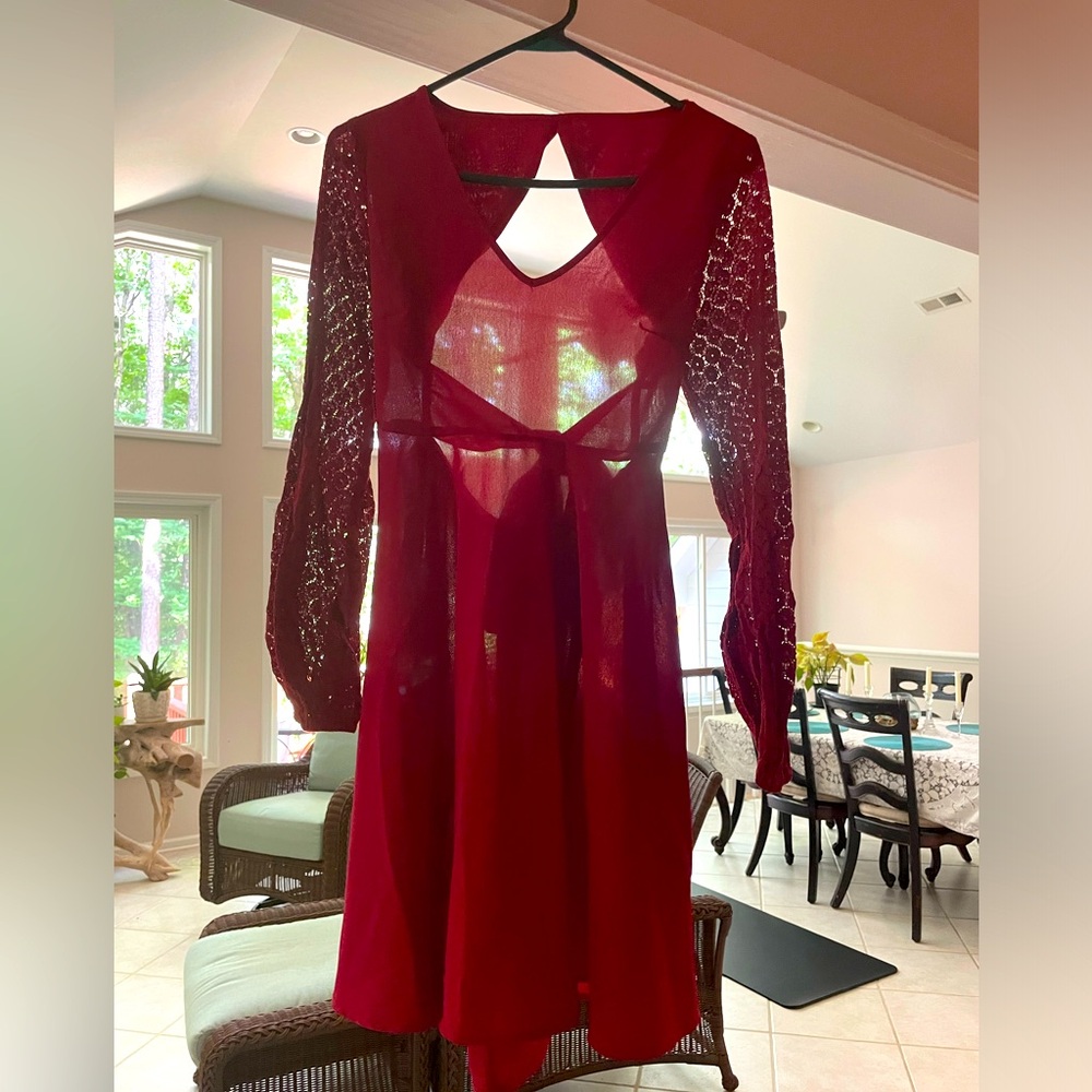 Beautiful red dress perfect for Christmas